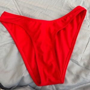 Xhilaration Bright Red Bikini Bottom
